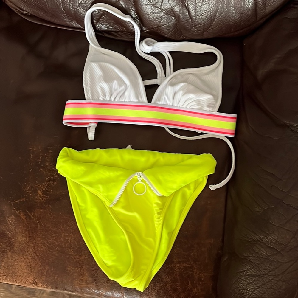 Two piece swim suit